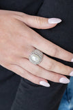 C125 - Glittering Go-Getter Blue Ring by Paparazzi Accessories on Fancy5Fashion.com