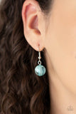 A230 - Staycation Stunner, Paparazzi Blue Necklace by Paparazzi Accessories on Fancy5Fashion.com