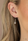 A130 - Bride To BEAM, Paparazzi White Necklace by Paparazzi Accessories on Fancy5Fashion.com