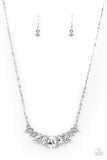 A130 - Bride To BEAM, Paparazzi White Necklace by Paparazzi Accessories on Fancy5Fashion.com