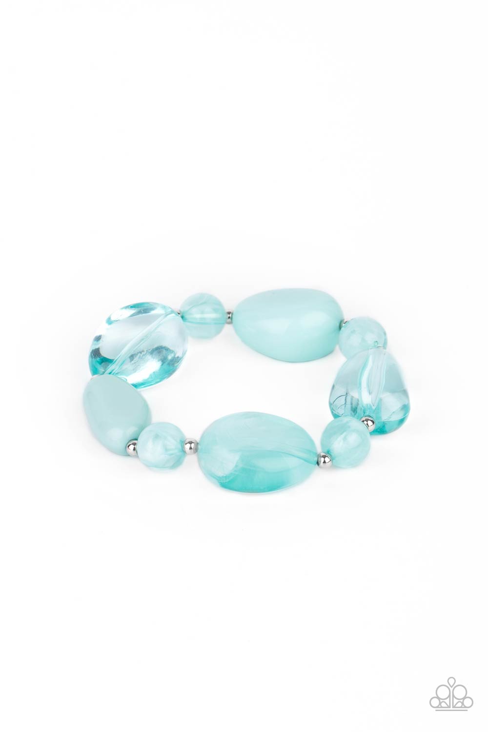 A230 - Staycation Stunner, Paparazzi Blue Necklace by Paparazzi Accessories on Fancy5Fashion.com