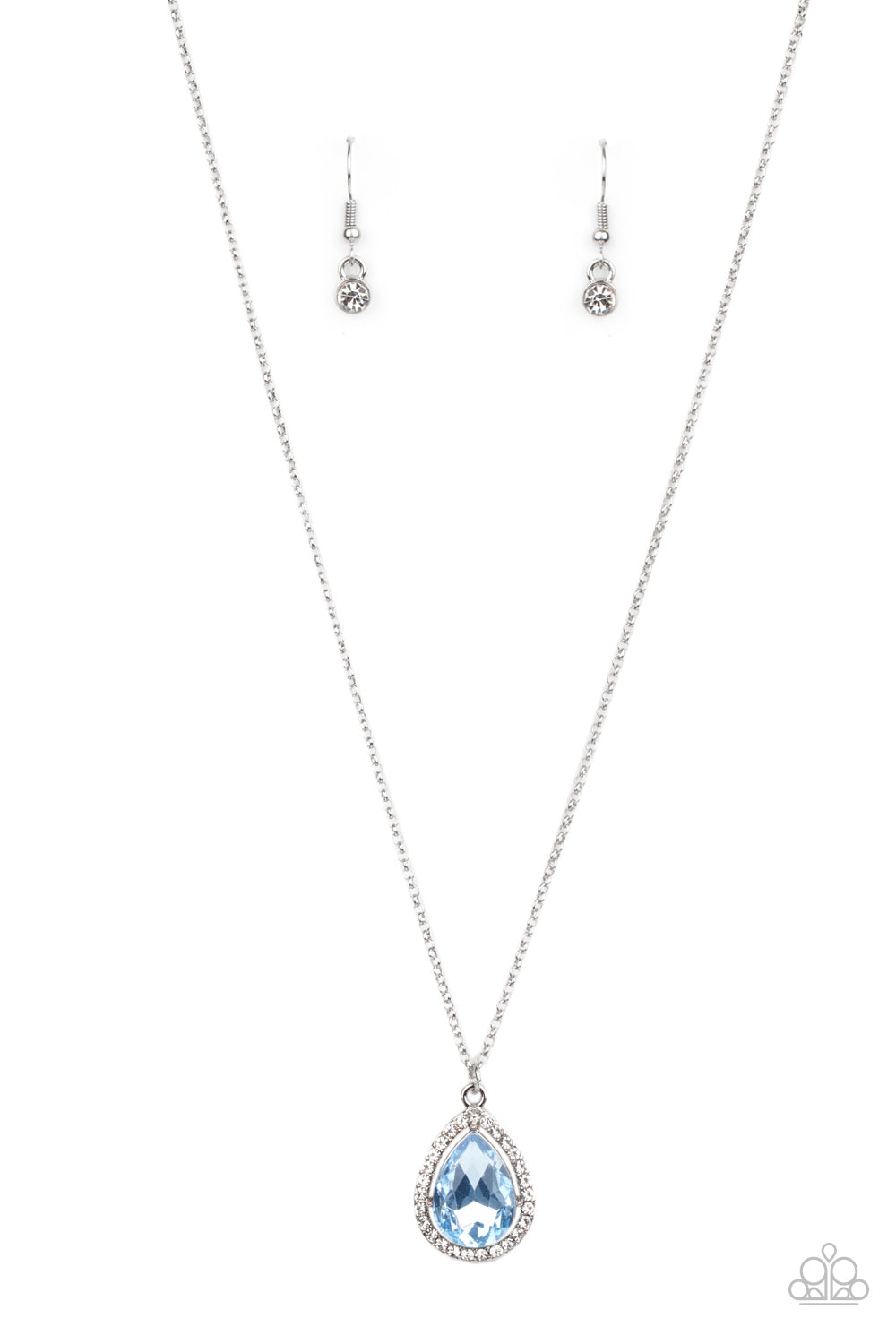 A101 - Duchess Decorum, Paparazzi Blue Necklace by Paparazzi Accessories on Fancy5Fashion.com