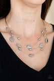 A23 - Top Zen, Silver Necklace by Paparazzi Accessories on Fancy5Fashion.com
