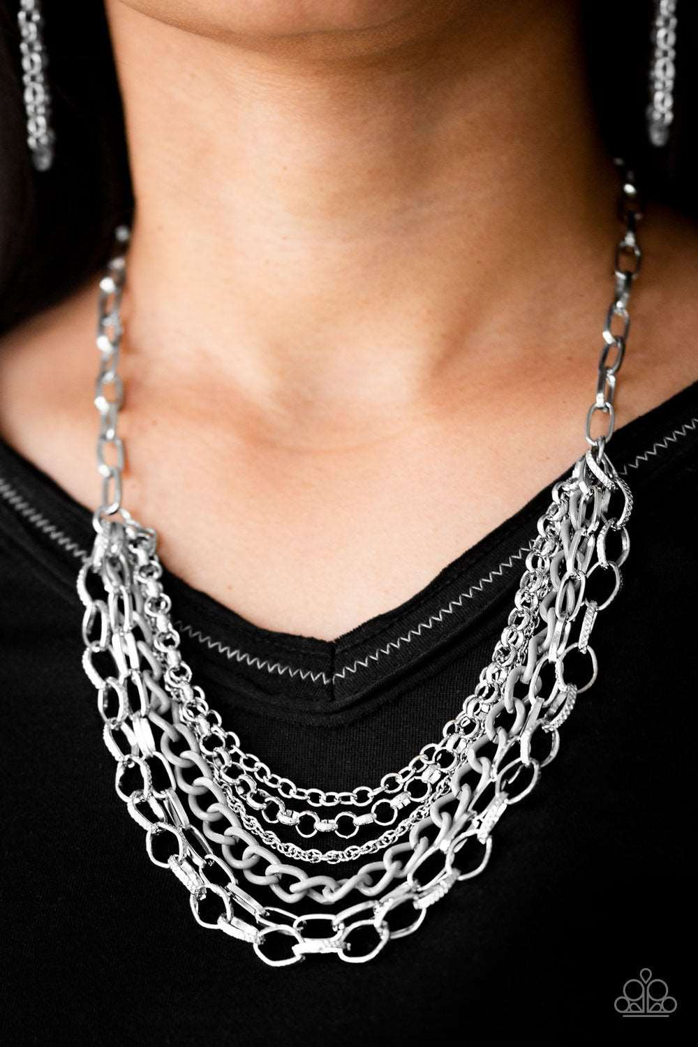 A41 - Color Bomb, Paparazzi Red Necklace by Paparazzi Accessories on Fancy5Fashion.com