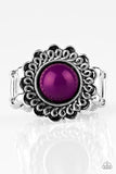 C6 - Garden Stroll, Purple Paparazzi Ring by Paparazzi Accessories on Fancy5Fashion.com