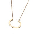 A37 - Old English Letter Necklace - Gold by Fancy5Fashion on Fancy5Fashion.com