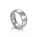C37 - ARiKJON Brushed Matte Tungsten Wedding Band by Fancy5Fashion on Fancy5Fashion.com