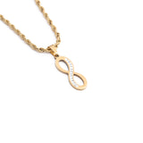 Infinity Figure 8 Necklace by Fancy5Fashion on Fancy5Fashion.com