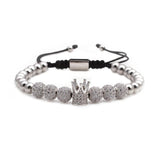 B171 - Unisex Adjustable Crown Copper Bracelets by Fancy5Fashion on Fancy5Fashion.com