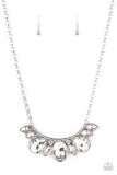 A50 - Never SLAY Never, Paparazzi White Necklace by Paparazzi Accessories on Fancy5Fashion.com