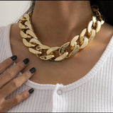 Chunky Chain, Gold Necklace by Fancy5Fashion on Fancy5Fashion.com