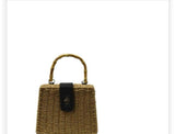 Mini Straw Crossbody Purse by Fancy5Fashion on Fancy5Fashion.com