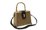 Mini Straw Crossbody Purse by Fancy5Fashion on Fancy5Fashion.com