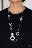 A110 - Metro Scene, Paparazzi Silver Necklace by Paparazzi Accessories on Fancy5Fashion.com