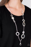 A110 - Metro Scene, Paparazzi Silver Necklace by Paparazzi Accessories on Fancy5Fashion.com
