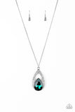 A121 - Notorious Noble Rhinestone Necklace by Paparazzi Accessories on Fancy5Fashion.com