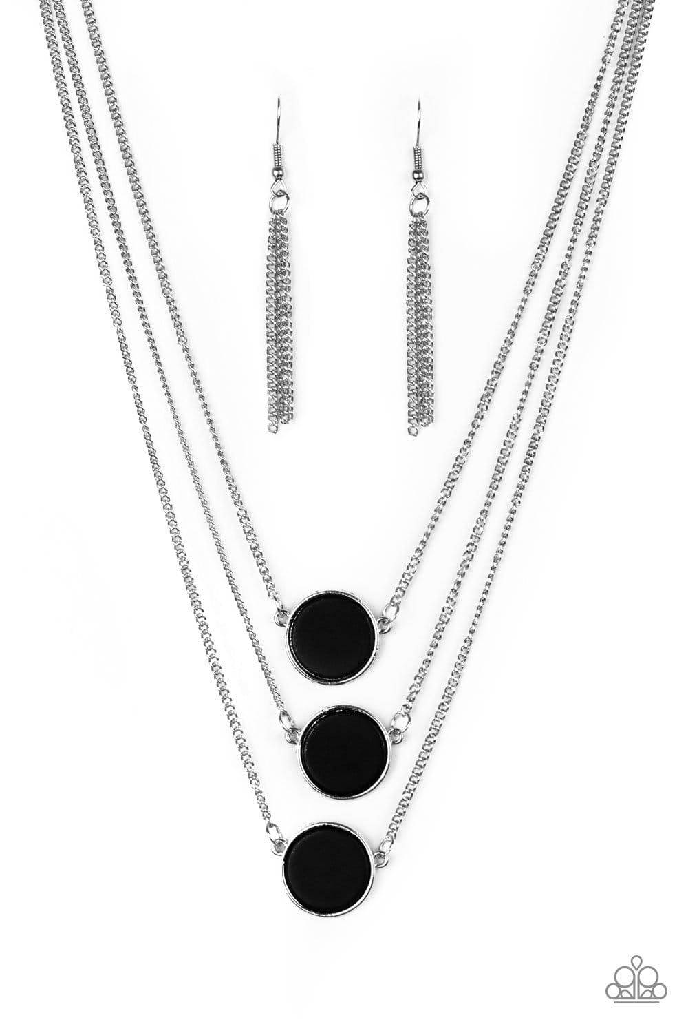 A149 - C.E.O. of Chic Black Necklace by Paparazzi Accessories on Fancy5Fashion.com