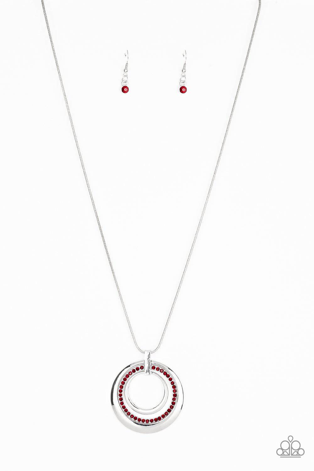 A160 - Gather Around Gorgeous Red Necklace by Paparazzi Accessories on Fancy5Fashion.com