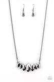 A173 - Leading Lady Black Necklace by Paparazzi Accessories on Fancy5Fashion.com