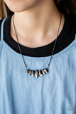A173 - Leading Lady Black Necklace by Paparazzi Accessories on Fancy5Fashion.com