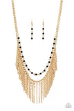 A174 - Fierce in Fringe Necklace by Paparazzi Accessories on Fancy5Fashion.com