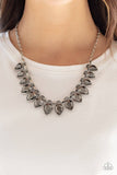 A19 - FEARLESS Is More Silver Necklace by Paparazzi Accessories on Fancy5Fashion.com