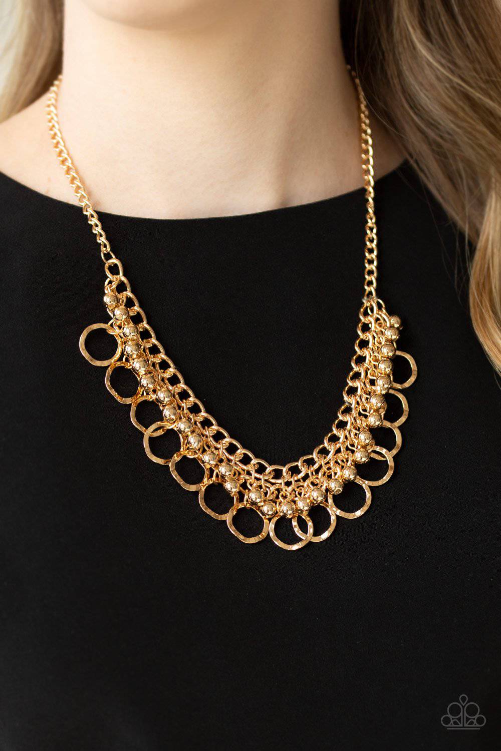 A190 - Ring Leader Radiance Necklace by Paparazzi Accessories on Fancy5Fashion.com