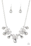 A229 - Debutante Drama Rhinestone Necklace by Paparazzi Accessories on Fancy5Fashion.com