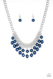 A241 - 5th Avenue Fleek Blue Necklace by Paparazzi Accessories on Fancy5Fashion.com