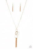A243 - The Penthouse Gold Necklace by Paparazzi Accessories on Fancy5Fashion.com