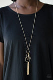 A243 - The Penthouse Gold Necklace by Paparazzi Accessories on Fancy5Fashion.com