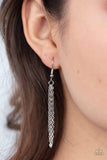 A256 - Freedom Isn't Free Silver Necklace by Paparazzi Accessories on Fancy5Fashion.com