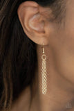 A286 - Serene Sheen Gold Necklace by Paparazzi Accessories on Fancy5Fashion.com
