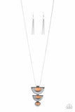 A286 - Serene Sheen Gold Necklace by Paparazzi Accessories on Fancy5Fashion.com