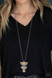 A286 - Serene Sheen Gold Necklace by Paparazzi Accessories on Fancy5Fashion.com