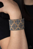 B235 - Cork Culture Blue Bracelet by Paparazzi Accessories on Fancy5Fashion.com