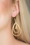 D255 - REIGN On My Parade Blue Earrings by Paparazzi Accessories on Fancy5Fashion.com