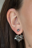 D76 - Crystal Constellations Silver Earrings by Paparazzi Accessories on Fancy5Fashion.com