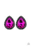 D37 - Dare To Shine Pink Earrings by Fancy5Fashion on Fancy5Fashion.com