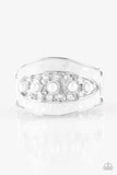 C88 - Royal Treasury White Ring by Fancy5Fashion on Fancy5Fashion.com