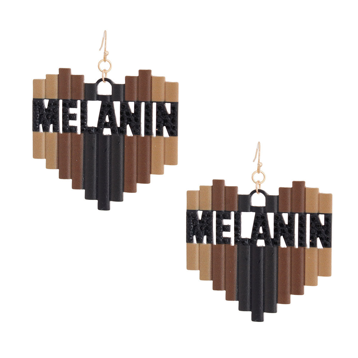 Metal Melanin Earrings
