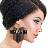 Metal Melanin Earrings