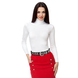 Rhinestone-Embellished Black and Silver Belt on Fancy5Fashion.com