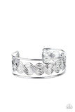 B116 - WEAVE An Impression Black Bracelet by Paparazzi Accessories on Fancy5Fashion.com