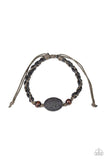 B161 - On the Homefront Black Bracelet by Paparazzi Accessories on Fancy5Fashion.com