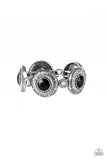 B167 - Original Opulence Black Bracelet by Paparazzi Accessories on Fancy5Fashion.com