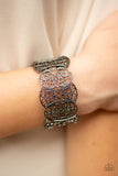 B121 - Fancy Fashionista Bracelet by Paparazzi Accessories on Fancy5Fashion.com