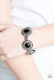 B167 - Original Opulence Black Bracelet by Paparazzi Accessories on Fancy5Fashion.com