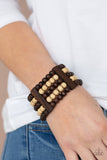 B84 -  Caribbean Catwalk, Paparazzi Brown Necklace by Paparazzi Accessories on Fancy5Fashion.com