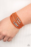 B109 - Back To BACKPACKER, Paparazzi Black Urban Bracelet by Paparazzi Accessories on Fancy5Fashion.com